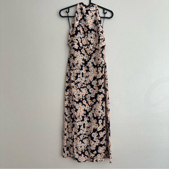 Realisation par inspired Jeet floral silk halter daisy dress - Picture 2 of 5
